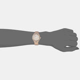 Buy Shop Guess Queen Multifunction Rose Gold Dial Rose Gold Steel Strap Watch For Women - GW0464L3 USA Online