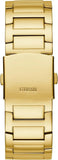 Buy Shop Guess Queen Quartz Gold Dial Gold Steel Strap Watch For Men - GW0497G2 USA Online