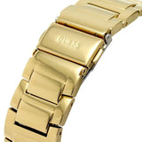 Buy Shop Guess Queen Quartz Gold Dial Gold Steel Strap Watch For Women - GW0464L2 USA Online