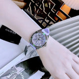 Buy Shop Guess Queen Quartz Purple Dial Purple Silicone Strap Watch For Women - GW0536L4 USA Online