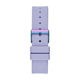 Buy Shop Guess Queen Quartz Purple Dial Purple Silicone Strap Watch For Women - GW0536L4 USA Online