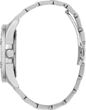 Buy Shop Guess Queen Quartz Silver Dial Silver Steel Strap Watch For Women - GW0464L1 USA Online