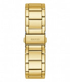 Buy Shop Guess Raven Diamonds Gold Dial Gold Steel Strap Watch for Women - GW0104L2 USA Online