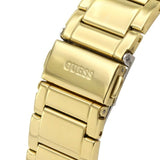 Buy Shop Guess Raven Diamonds Gold Dial Gold Steel Strap Watch for Women - GW0104L2 USA Online