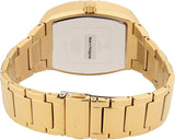 Buy Shop Guess Raven Diamonds Gold Dial Gold Steel Strap Watch for Women - GW0104L2 USA Online