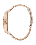 Buy Shop Guess Raven Diamonds Rose Gold Dial Rose Gold Steel Strap Watch for Women - GW0104L3 USA Online