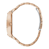 Buy Shop Guess Raven Diamonds Rose Gold Dial Rose Gold Steel Strap Watch for Women - GW0104L3 USA Online
