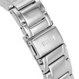 Buy Shop Guess Raven Diamonds Silver Dial Silver Steel Strap Watch for Women - GW0104L1 USA Online
