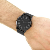 Buy Shop Guess Richmond Black Dial Black Mesh Bracelet Watch for Men - W1263G3 USA Online
