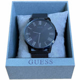 Buy Shop Guess Richmond Black Dial Black Mesh Bracelet Watch for Men - W1263G3 USA Online
