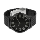 Buy Shop Guess Richmond Black Dial Black Mesh Bracelet Watch for Men - W1263G3 USA Online