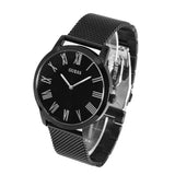 Buy Shop Guess Richmond Black Dial Black Mesh Bracelet Watch for Men - W1263G3 USA Online