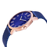 Buy Shop Guess Richmond Blue Dial Blue Mesh Bracelet Watch for Men - W1263G4 USA Online