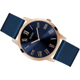 Buy Shop Guess Richmond Blue Dial Blue Mesh Bracelet Watch for Men - W1263G4 USA Online