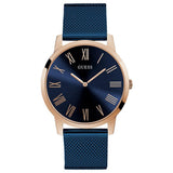 Buy Shop Guess Richmond Blue Dial Blue Mesh Bracelet Watch for Men - W1263G4 USA Online