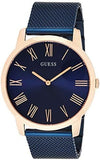 Buy Shop Guess Richmond Blue Dial Blue Mesh Bracelet Watch for Men - W1263G4 USA Online