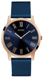 Buy Shop Guess Richmond Blue Dial Blue Mesh Bracelet Watch for Men - W1263G4 USA Online