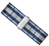 Buy Shop Guess Richmond Blue Dial Two Tone Mesh Bracelet Watch for Men - W1179G1 USA Online