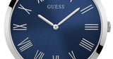 Buy Shop Guess Richmond Blue Dial Two Tone Mesh Bracelet Watch for Men - W1179G1 USA Online