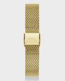 Buy Shop Guess Richmond Gold Dial Gold Mesh Bracelet Watch for Men - W1263G2 USA Online