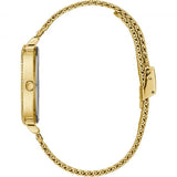 Buy Shop Guess Richmond Gold Dial Gold Mesh Bracelet Watch for Men - W1263G2 USA Online