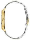 Buy Shop Guess Richmond Quartz Black Dial Two Tone Mesh Bracelet Watch For Women - W1179G2 USA Online