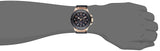 Buy Shop Guess Rigor Analog Black Dial Black Leather Strap Watch For Men - W0040G5 USA Online