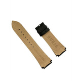 Buy Shop Guess Rigor Analog Black Dial Black Leather Strap Watch For Men - W0040G5 USA Online