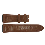 Buy Shop Guess Rigor Analog Black Dial Brown Leather Strap Watch For Men - W0040G8 USA Online