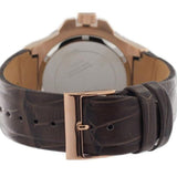 Buy Shop Guess Rigor Analog Brown Dial Brown Leather Strap Watch For Men - W0040G3 USA Online