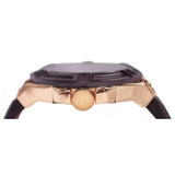 Buy Shop Guess Rigor Analog Brown Dial Brown Leather Strap Watch For Men - W0040G3 USA Online
