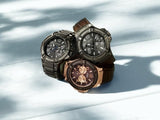Buy Shop Guess Rigor Analog Quartz Black Dial Brown Leather Strap Watch For Men - W0040G2 USA Online