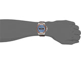 Buy Shop Guess Rigor Analogue Quartz Blue Dial Brown Leather Strap Watch For Men - W0040G10 USA Online