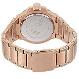 Buy Shop Guess Rigor Multi Function Black Dial Rose Gold Steel Strap Watch For Men - W0218G3 USA Online