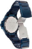 Buy Shop Guess Rigor Multifunction Black Dial Blue Steel Strap Watch for Men - W0218G4 USA Online