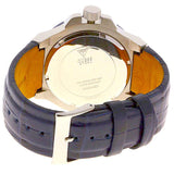 Buy Shop Guess Rigor Multifunction Chronograph Blue Dial Blue Leather Strap Watch For Men - W0040G7 USA Online