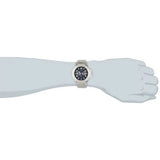 Buy Shop Guess Rigor Quartz Black Dial Silver Steel Strap Watch For Men - W0218G2 USA Online