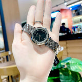 Buy Shop Guess Rumour Quartz Black Dial Silver Steel Strap Watch For Women - GW0613L1 USA Online