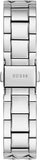 Buy Shop Guess Rumour Quartz Black Dial Silver Steel Strap Watch For Women - GW0613L1 USA Online
