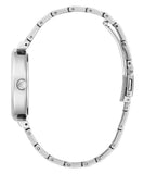 Buy Shop Guess Rumour Quartz Black Dial Silver Steel Strap Watch For Women - GW0613L1 USA Online
