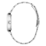 Buy Shop Guess Rumour Quartz Black Dial Silver Steel Strap Watch For Women - GW0613L1 USA Online