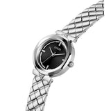 Buy Shop Guess Rumour Quartz Black Dial Silver Steel Strap Watch For Women - GW0613L1 USA Online