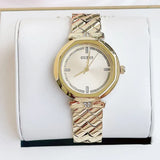 Buy Shop Guess Rumour Quartz Gold Dial Gold Steel Strap Watch For Women - GW0613L2 USA Online