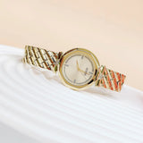 Buy Shop Guess Rumour Quartz Gold Dial Gold Steel Strap Watch For Women - GW0613L2 USA Online
