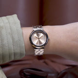 Buy Shop Guess Rumour Quartz Rose Gold Dial Rose Gold Steel Strap Watch For Women - GW0613L3 USA Online