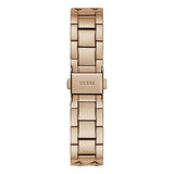 Buy Shop Guess Rumour Quartz Rose Gold Dial Rose Gold Steel Strap Watch For Women - GW0613L3 USA Online
