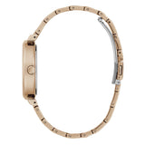 Buy Shop Guess Rumour Quartz Rose Gold Dial Rose Gold Steel Strap Watch For Women - GW0613L3 USA Online