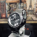 Buy Shop Guess Sassy Multifunction Quartz Silver Dial Silver Steel Strap Watch For Women - W0705L1 USA Online