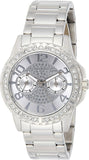 Buy Shop Guess Sassy Multifunction Quartz Silver Dial Silver Steel Strap Watch For Women - W0705L1 USA Online
