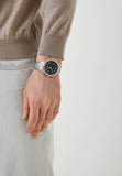 Buy Shop Guess Scope Black Dial Silver Steel Strap Watch for Men - GW0454G1 USA Online